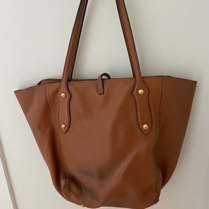 Annabel Ingal Brown Tote Leather